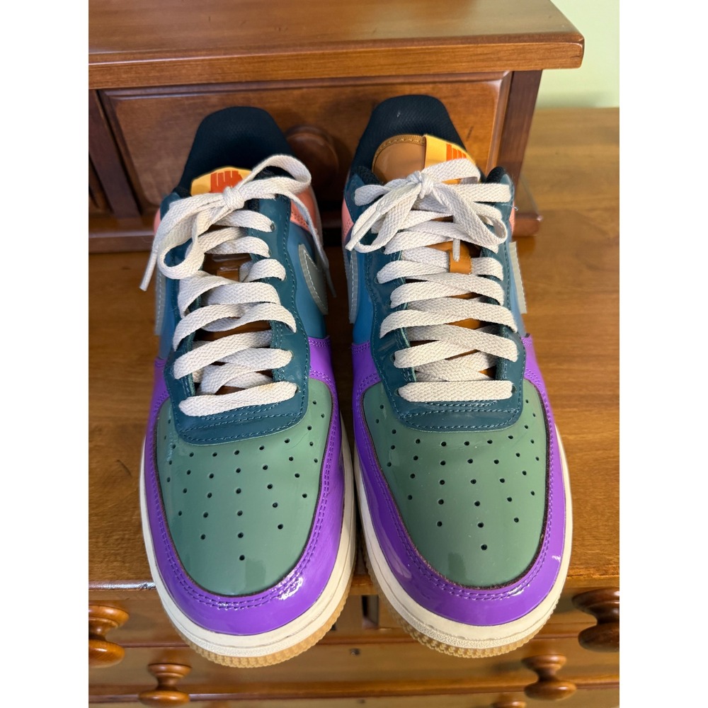 Nike Air Force 1 Low SP Undefeated Wild Berry color block men's 8.5 / women 10 - Picture 2 of 11